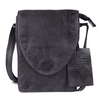Latico Pippa Leather Crossbody Bag in Charcoal