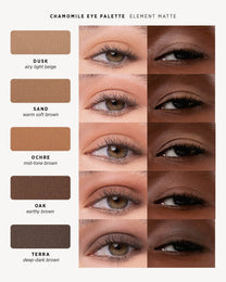 Element Matte shade chart