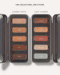 Chamomile Eye Palettes side by side