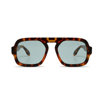 Elisa Johnson Jane - Dark Brown / Blue Lens