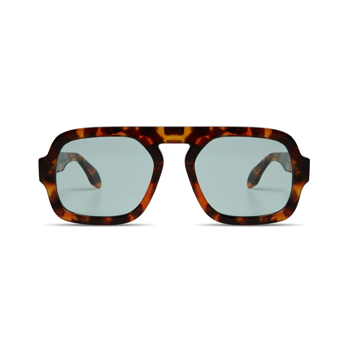 Elisa Johnson Jane - Dark Brown / Blue Lens