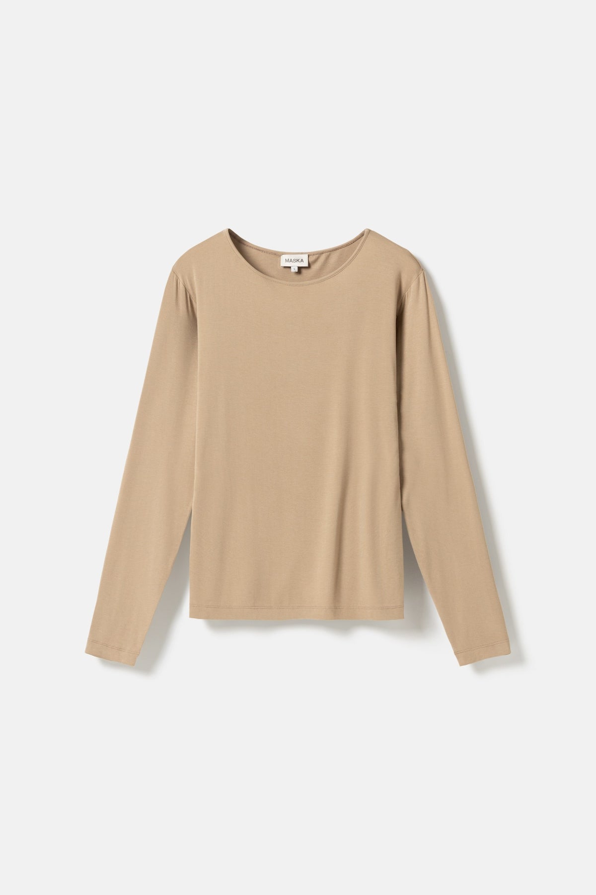 Maska Volo Tencel top in Camel | NAHARA Mendocino