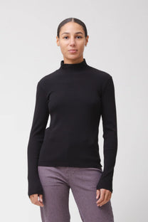 Prairie Underground L/S Mockneck- Black