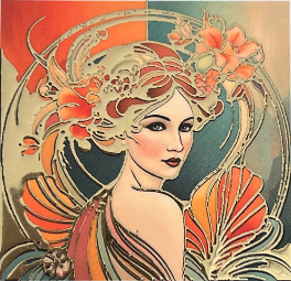 Art nouveau illustration, NAHARA