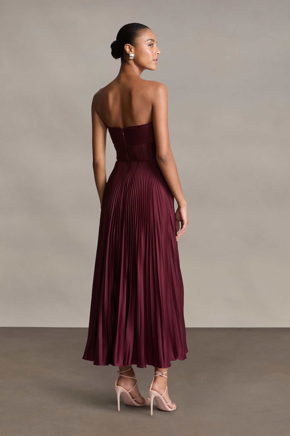 Belle Dress- Pinot Noir