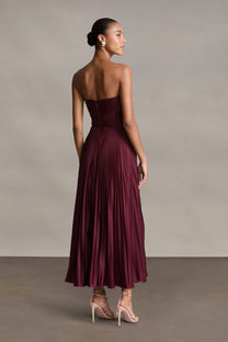 Belle Dress- Pinot Noir
