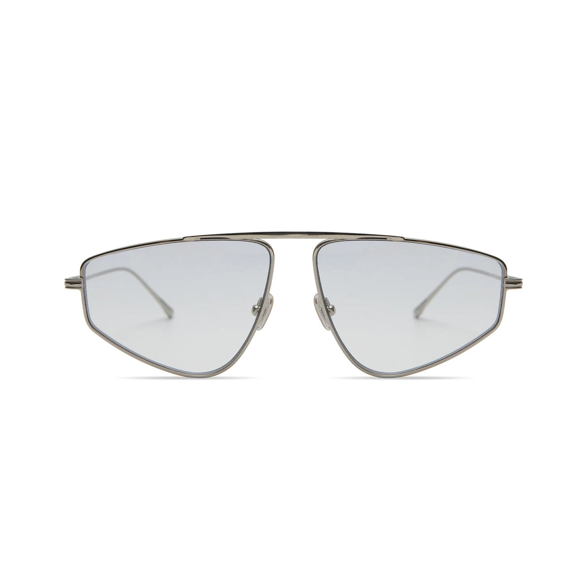 Elisa Johnson Riley - Silver Metal Purple Lens