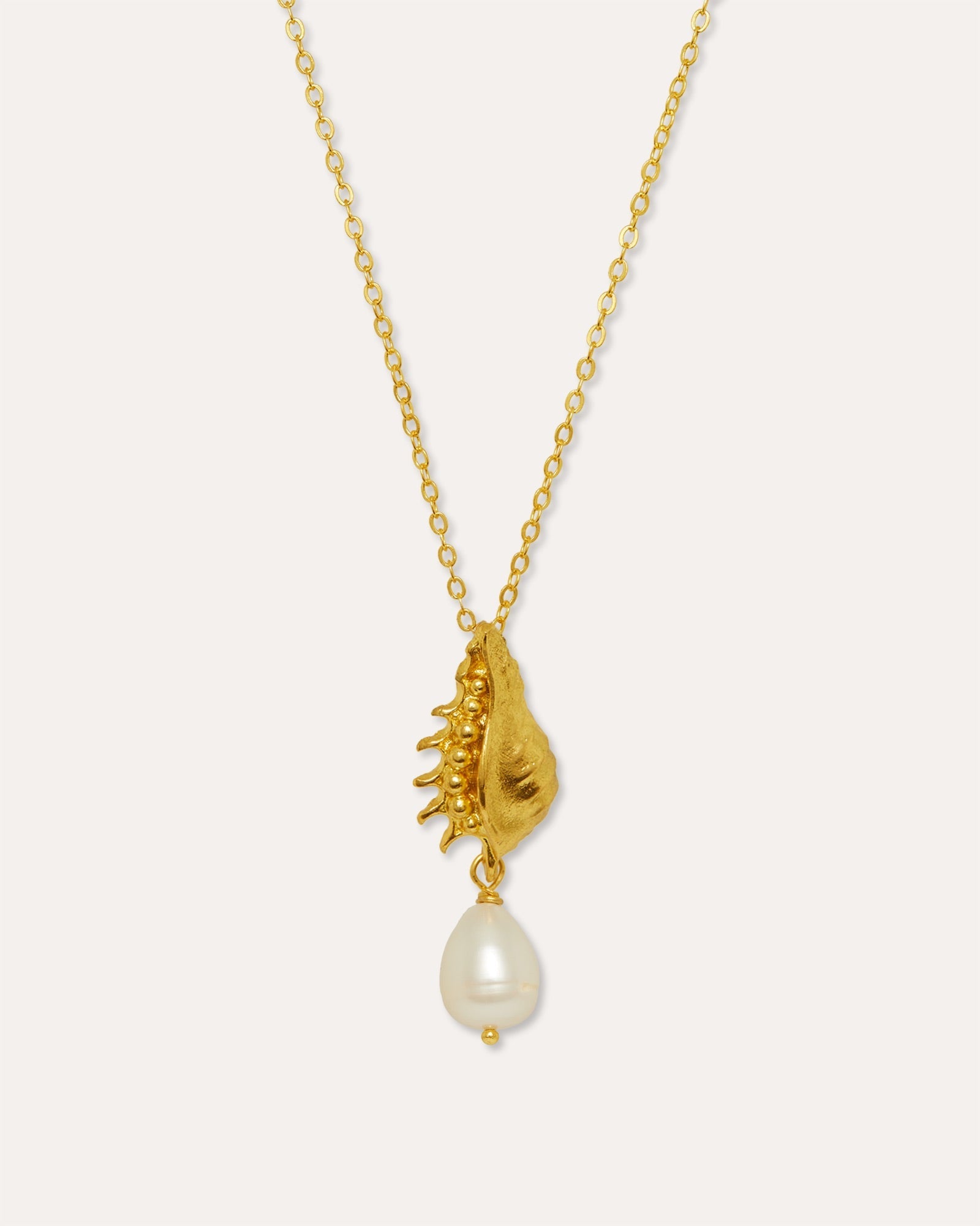 Kai Seashell Pearl Pendant Necklace