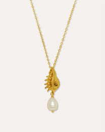 Kai Seashell Pearl Pendant Necklace