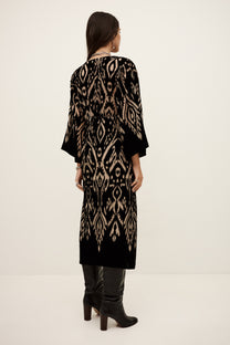 Alba Velvet Midi Dress