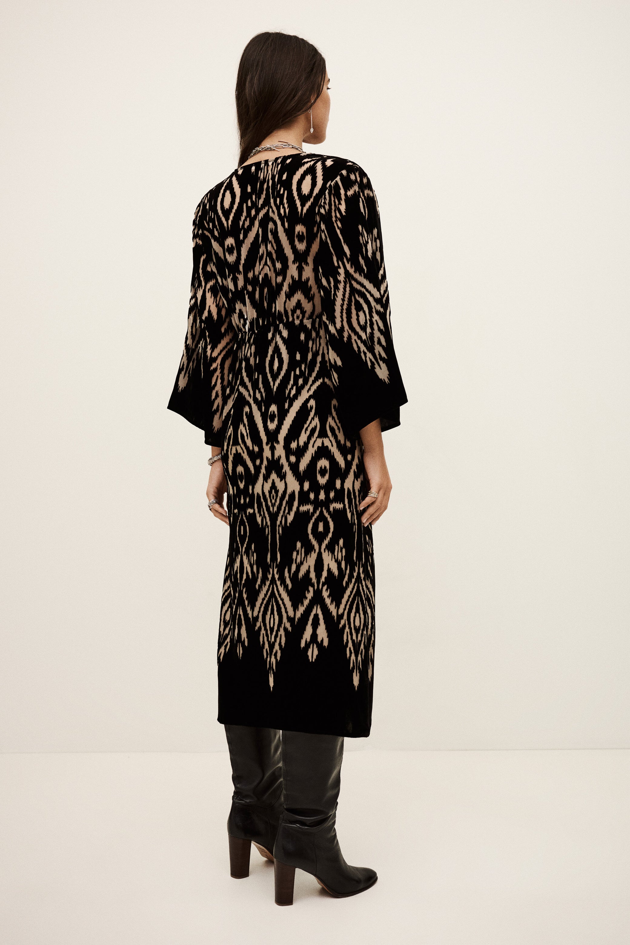 Alba Velvet Midi Dress