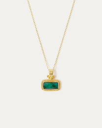 Noa Emerald Pendant Necklace