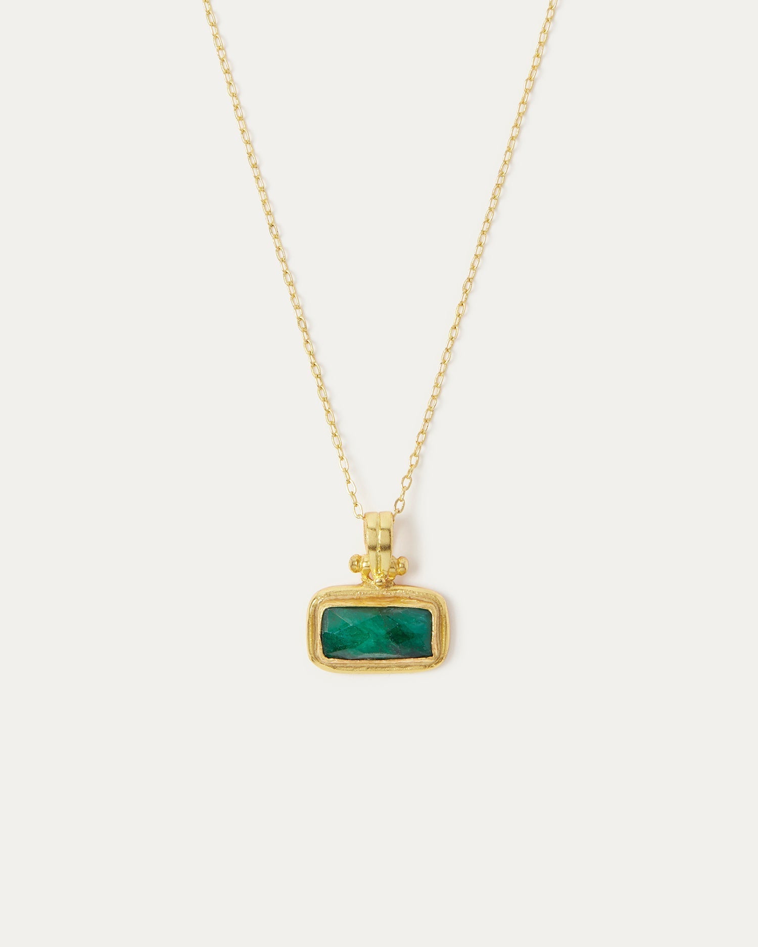 Noa Emerald Pendant Necklace