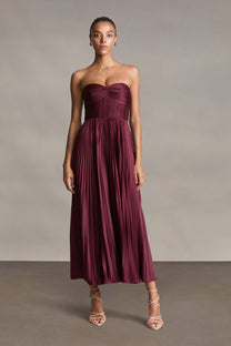 Belle Dress- Pinot Noir