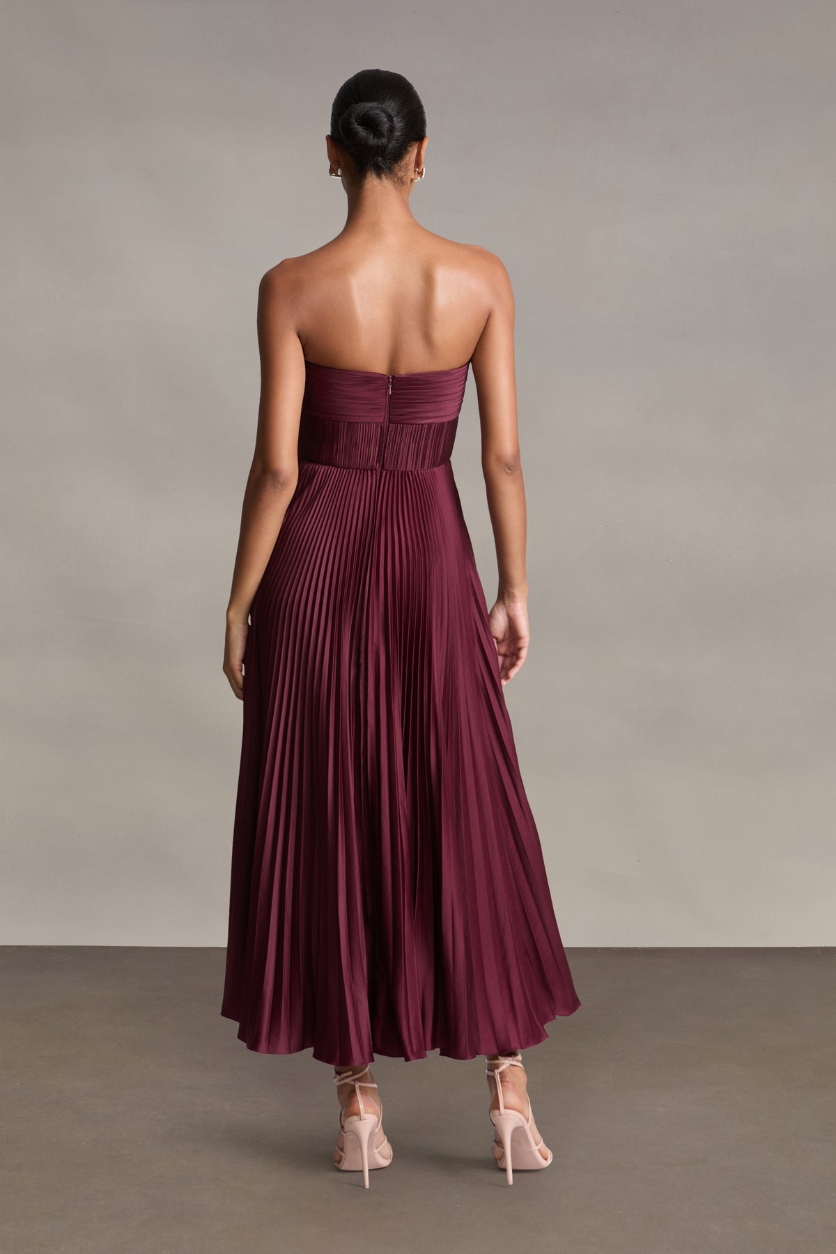 Belle Dress- Pinot Noir