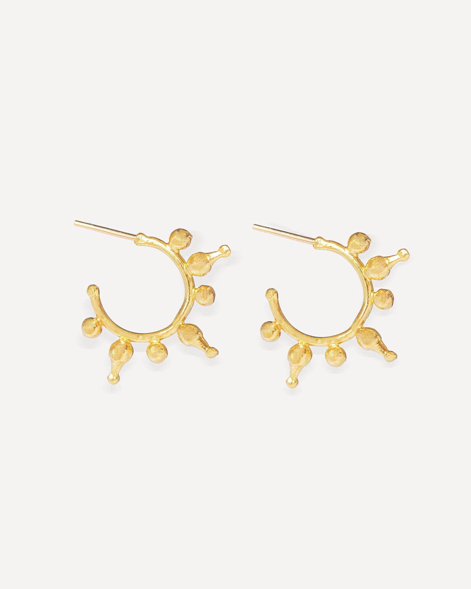 Jale Gold Hoop Earrings