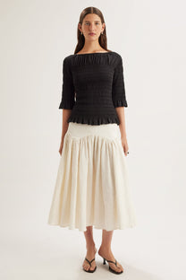 Merlette Apolline Top- Black