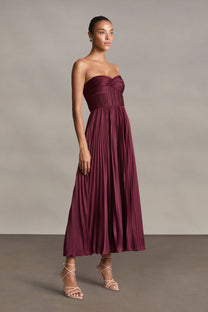 Belle Dress- Pinot Noir