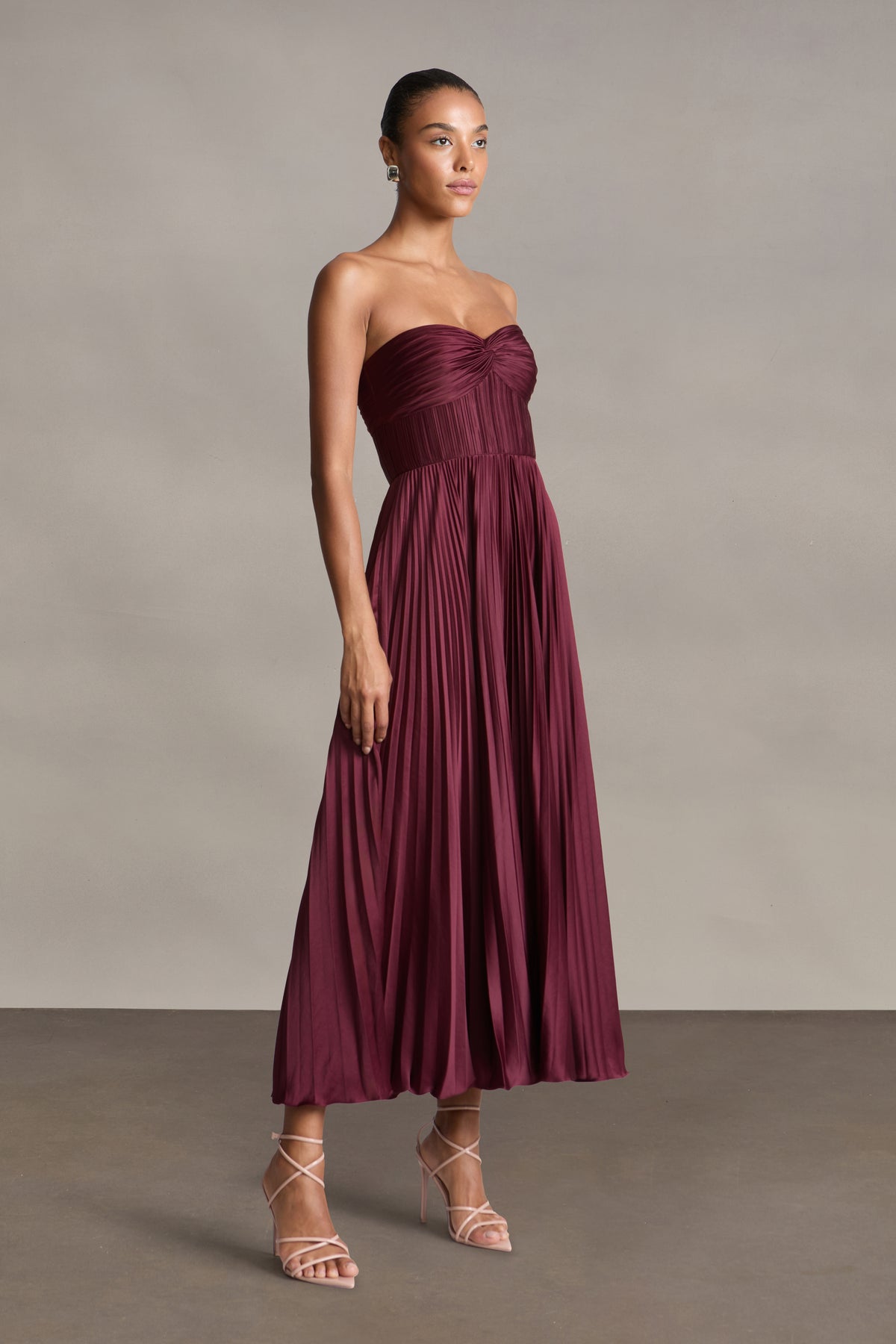 Belle Dress- Pinot Noir