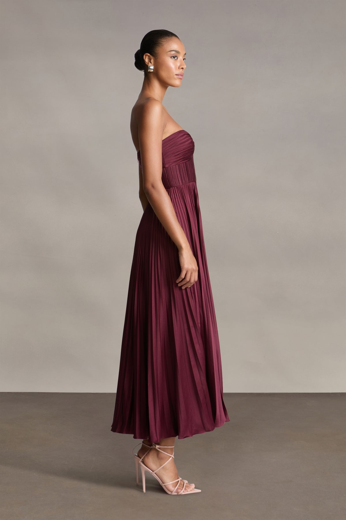 Belle Dress- Pinot Noir