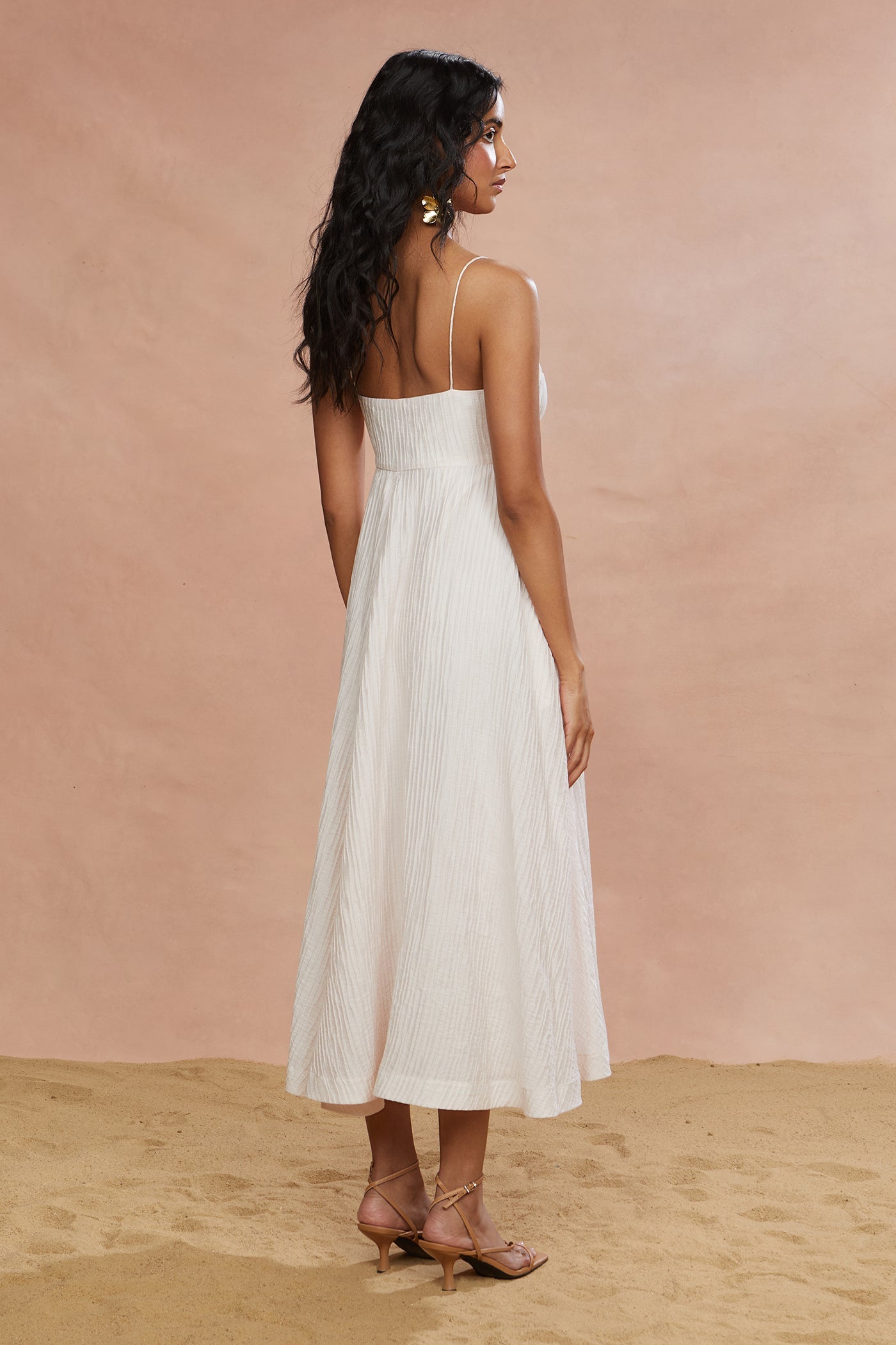 Jill Dress- Sea Salt