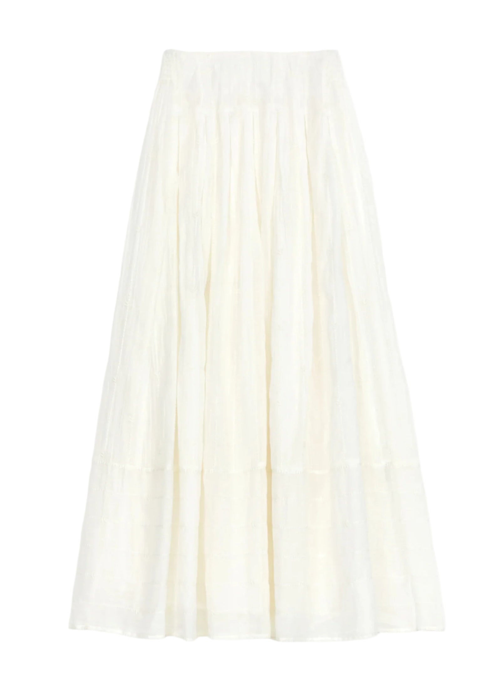 M.A.B.E.  Dacy embroidered maxi Skirt