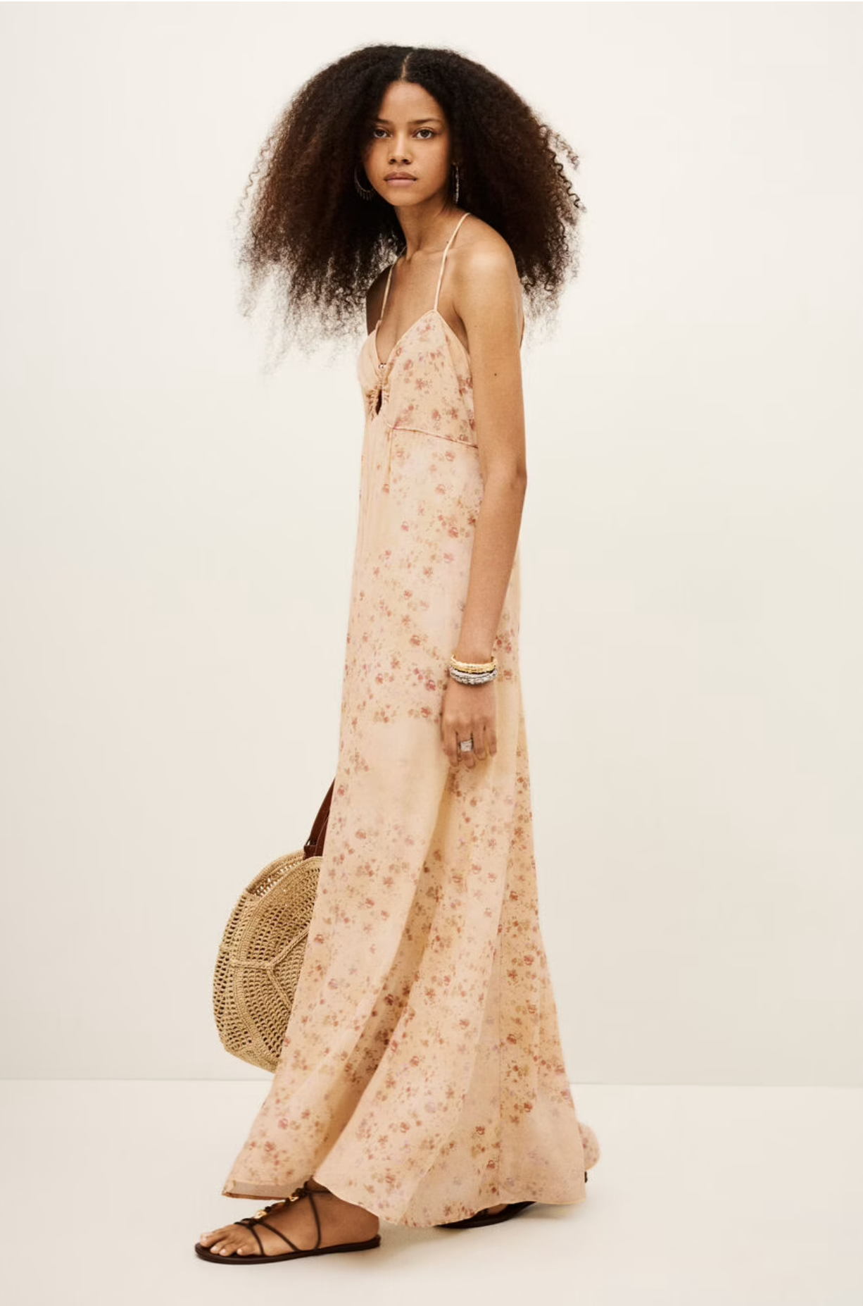 ba&amp;sh Natz Dress- Ecru Floral