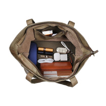 Latico Carmen Leather Tote Bag - Moss