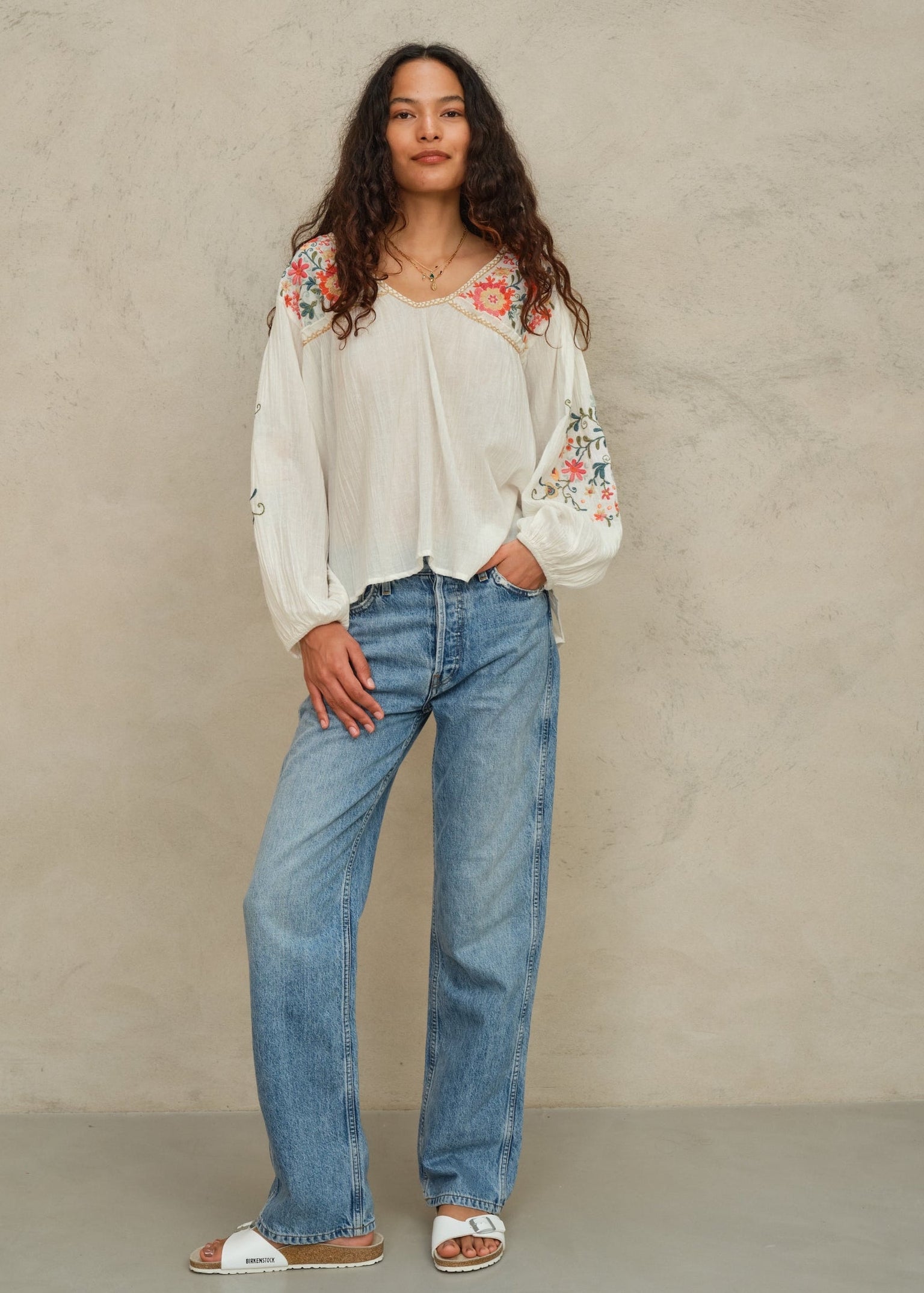 M.A.B.E. Loren Long Sleeve Top