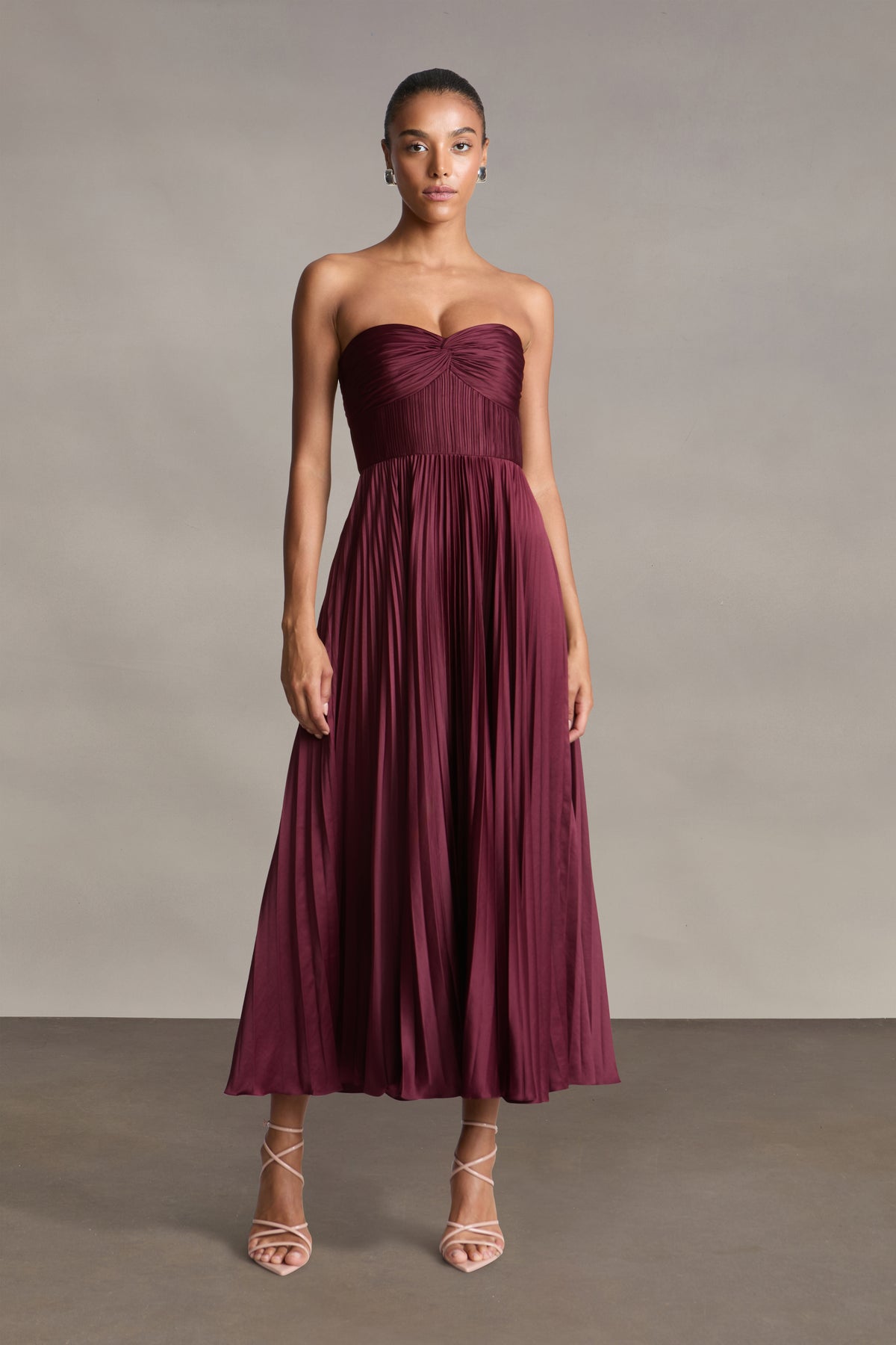 Belle Dress- Pinot Noir