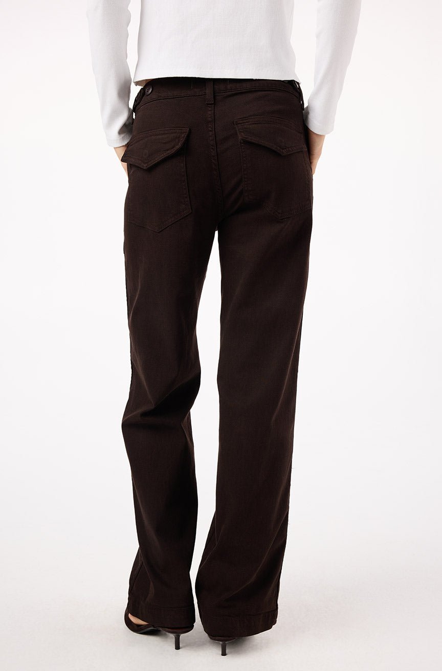 AMO EASY ARMY SLOUCH-  ESPRESSO