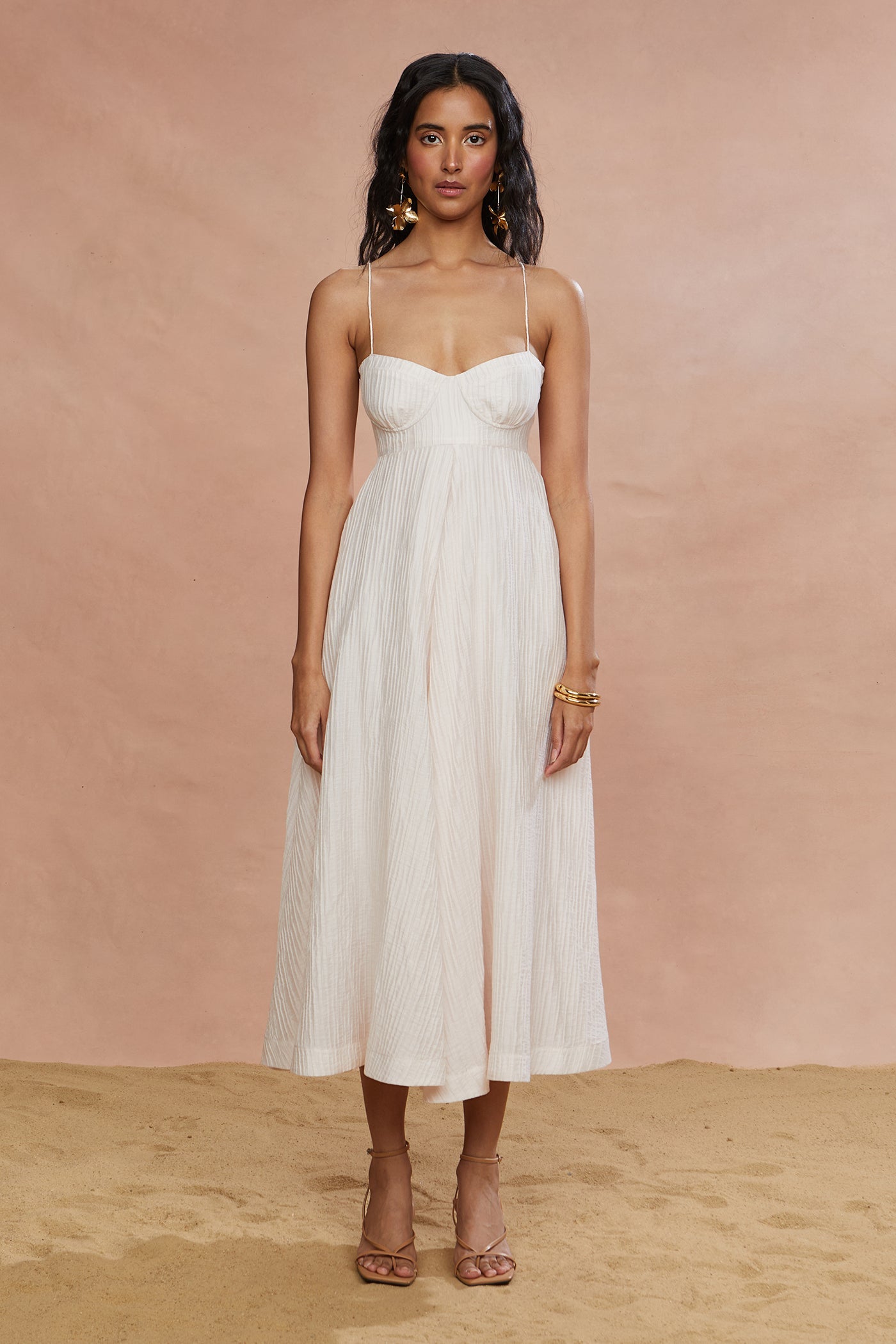 Jill Dress- Sea Salt