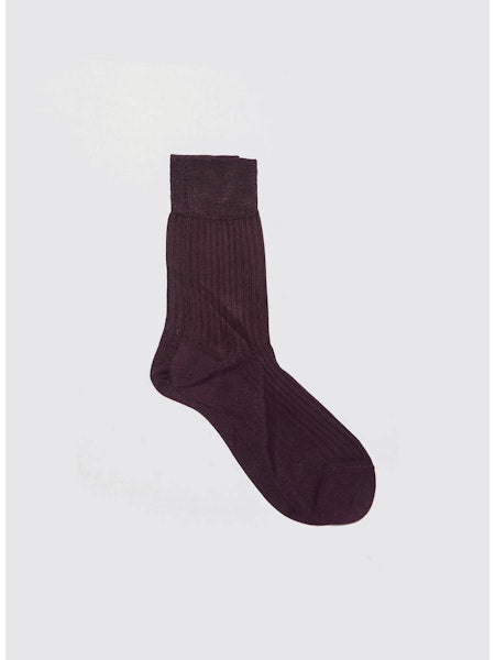 MARIA LA ROSA Top Gun 100% Silk Sock