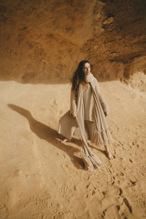 The Native Oversized Alpaca Scarf