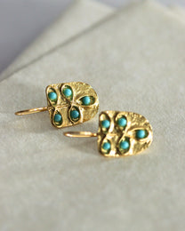 Vera Turquoise Drop Earrings