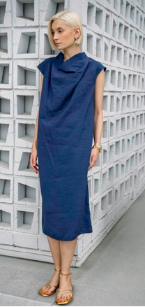 Gisele Dress- BlueJay