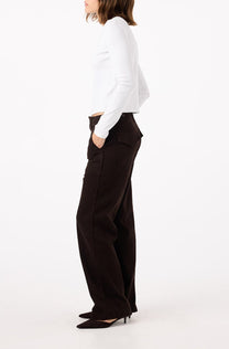 AMO EASY ARMY SLOUCH-  ESPRESSO