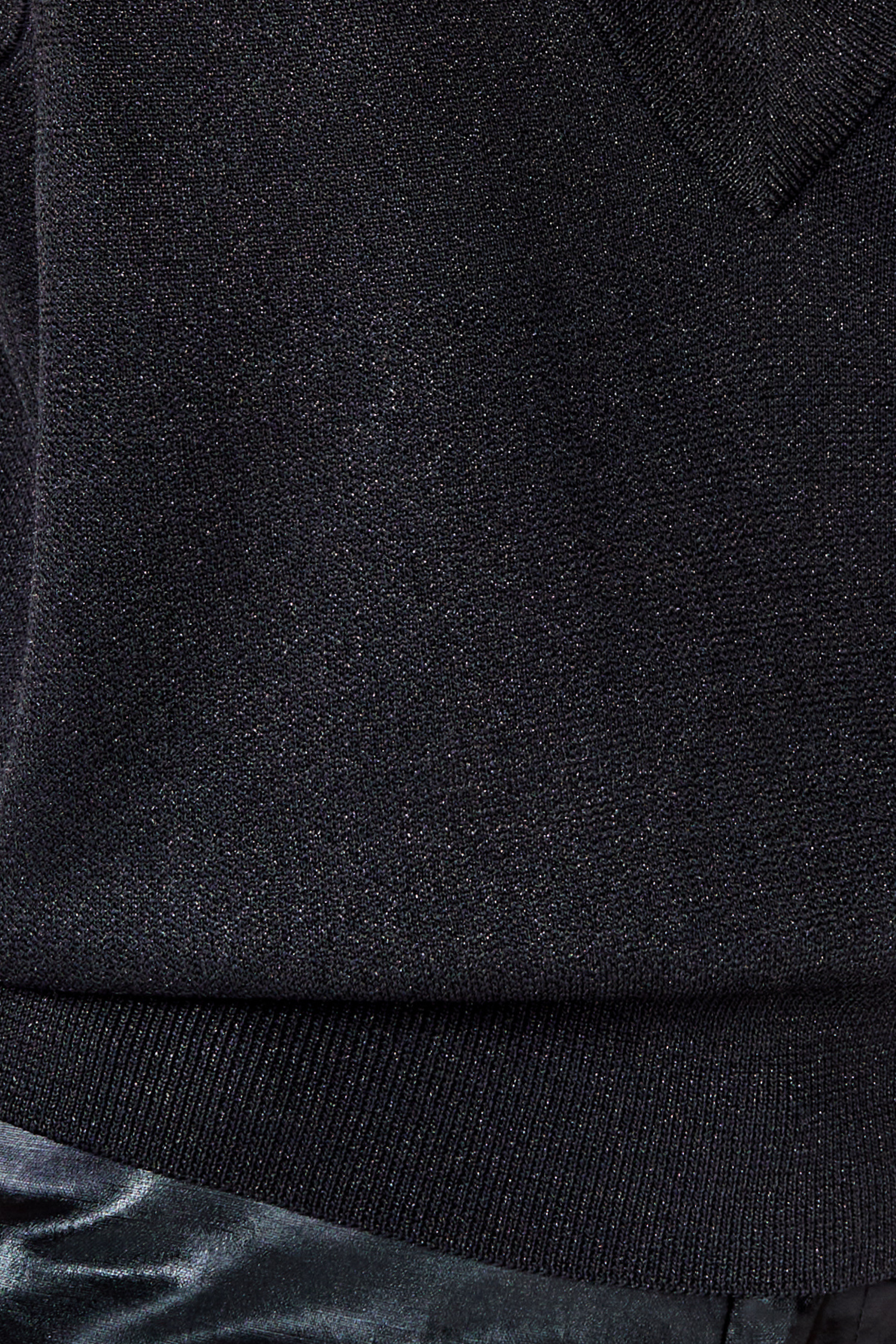 Preppy knitted Vest- Black