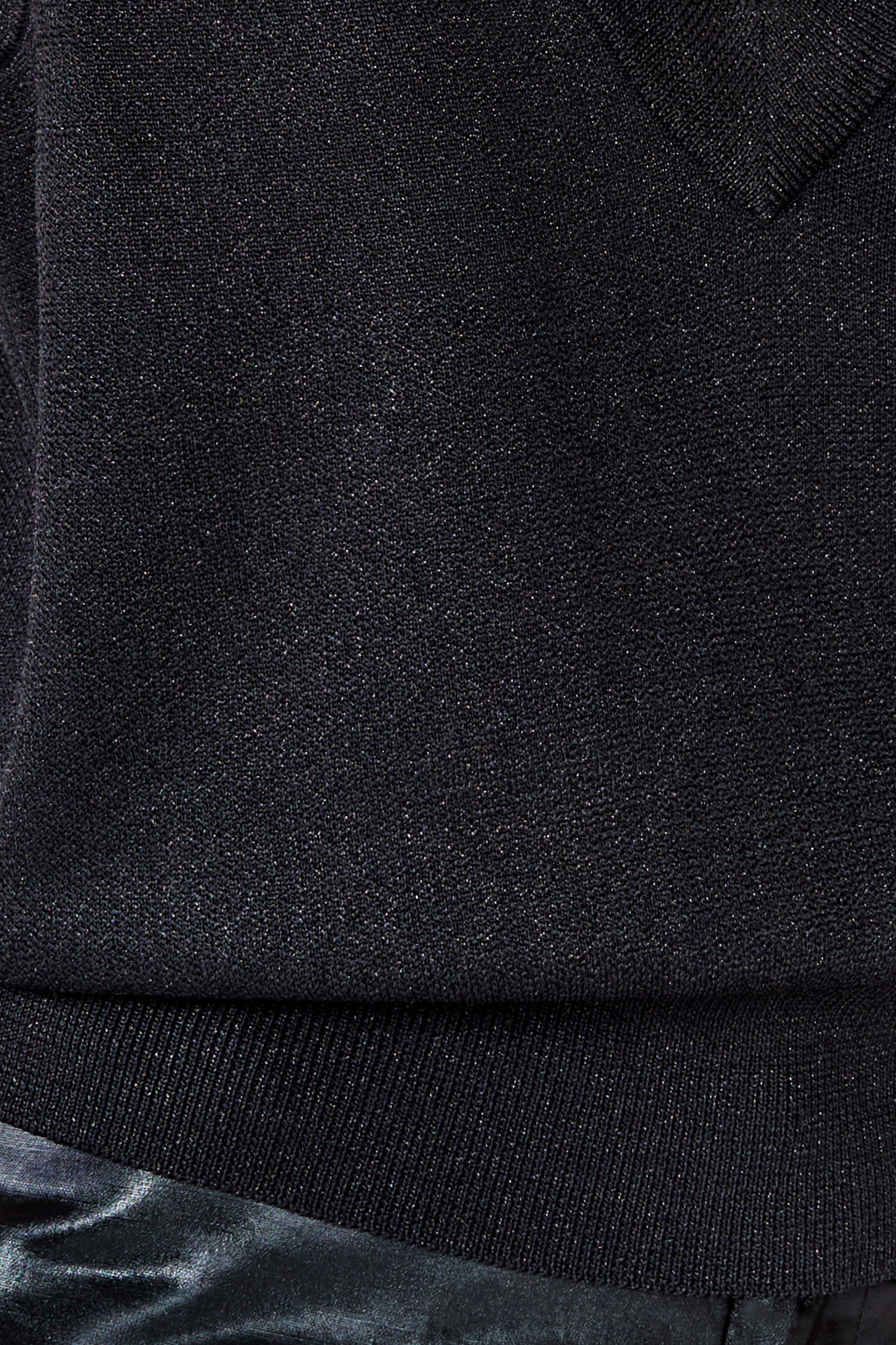 Preppy knitted Vest- Black