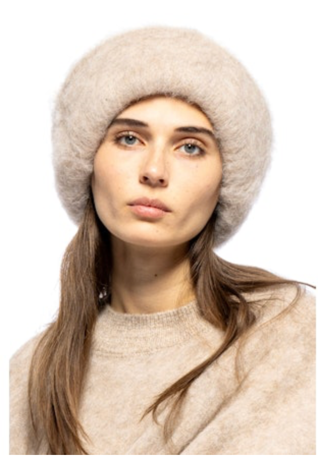 Cadieux Alpaca Beanie- Taupe