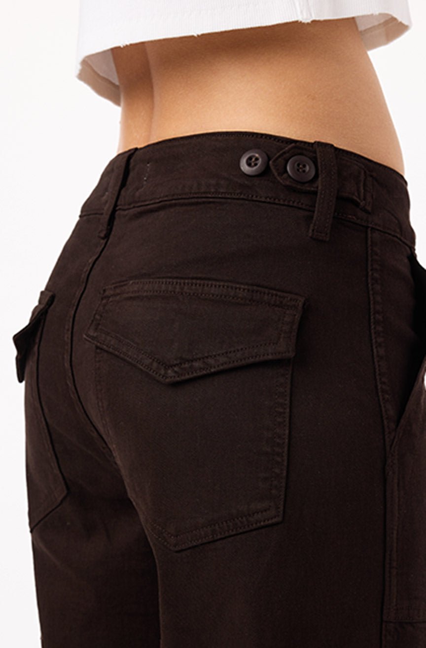 AMO EASY ARMY SLOUCH-  ESPRESSO
