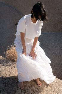 Untamed Soul Skirt- White