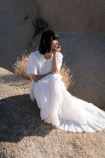 Untamed Soul Skirt- White