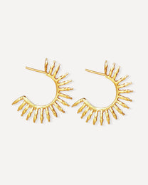 Aylin Gold Hoop Earrings