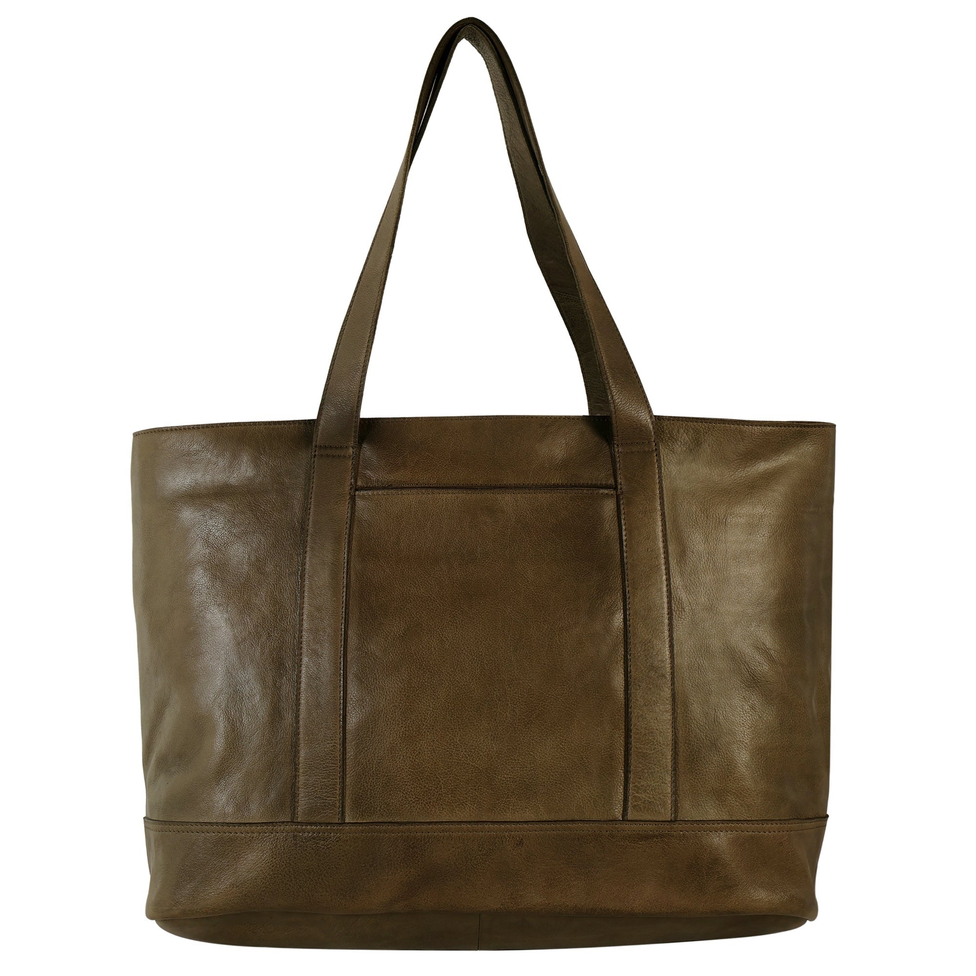 Latico Carmen Leather Tote Bag - Moss