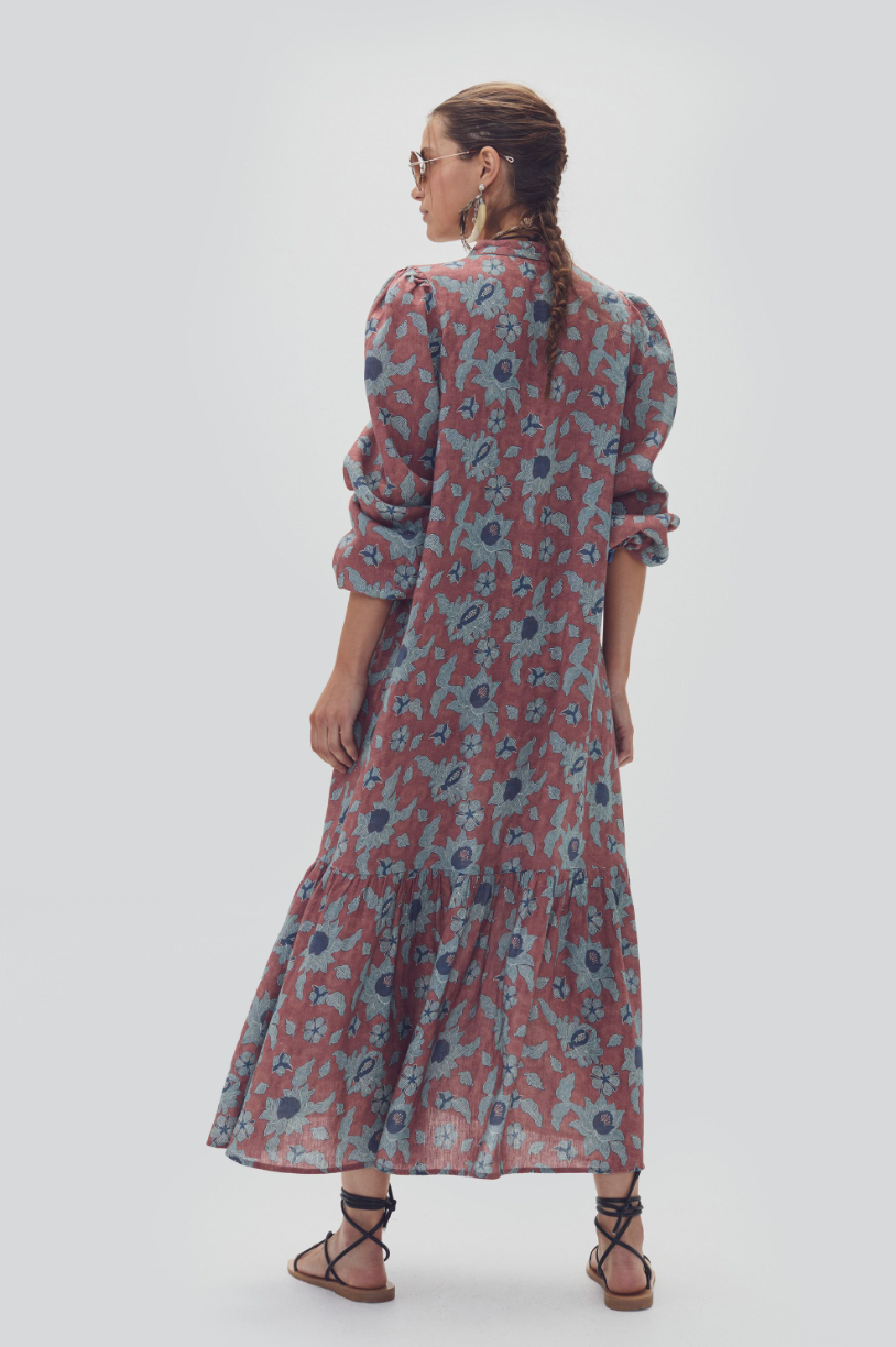Meknes Linen Dress- Matilde