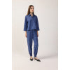 Rina Drawstring Pants- Blue Jay