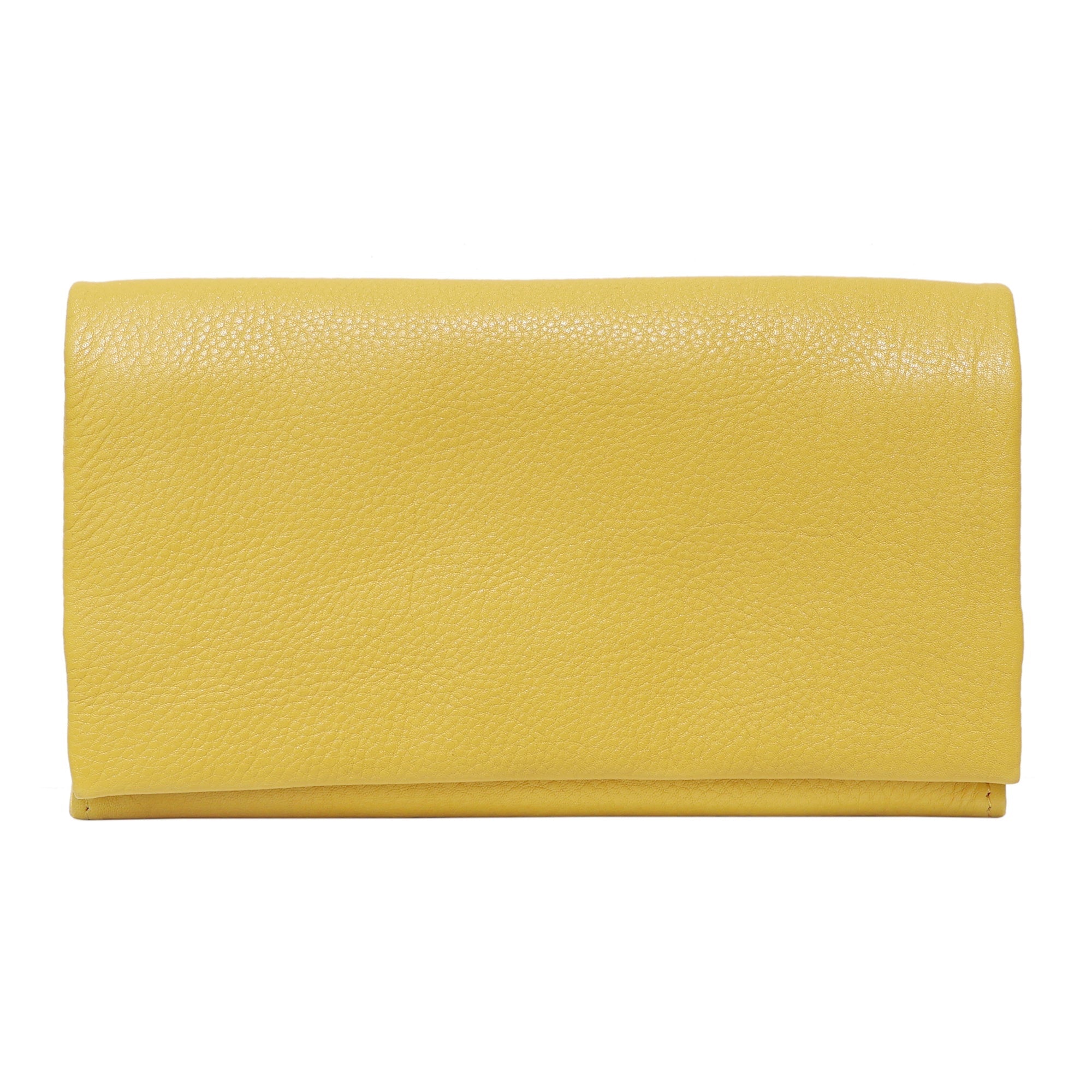 Latico Eloise Leather Wallet- Lemon
