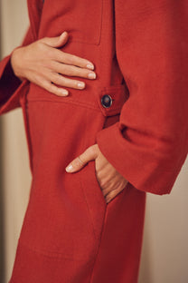 Cossac Organic Cotton Boilersuit- Poppy