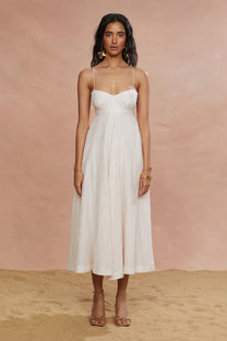 Jill Dress- Sea Salt